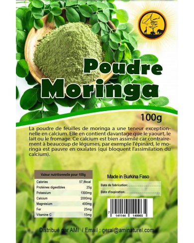 Moringa poudre 
