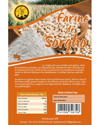 Farine de sorgho 