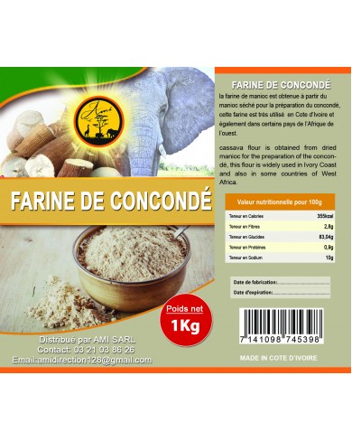 Farine de concondé 