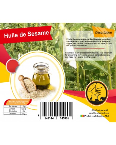 Huile de sésame