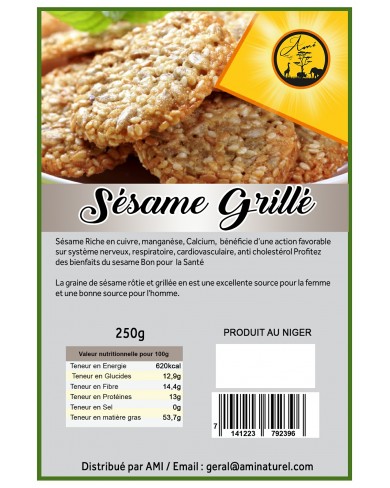 Sésame graine Grillé (lamti)