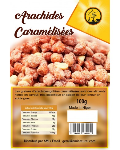 Arachide Sucré ou caramélisé