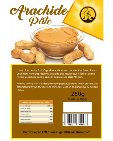 Pate d'arrachide