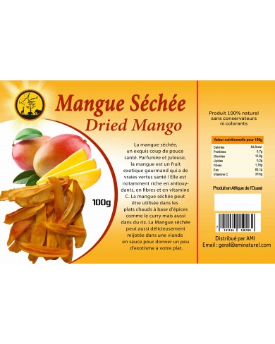 Mangue séchée opercule