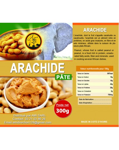 Pâte d'arachide