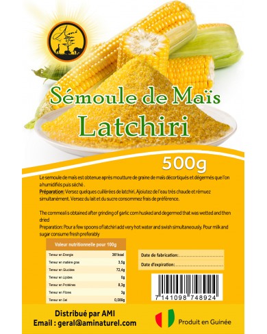 Semoule de Mais Latchiri-